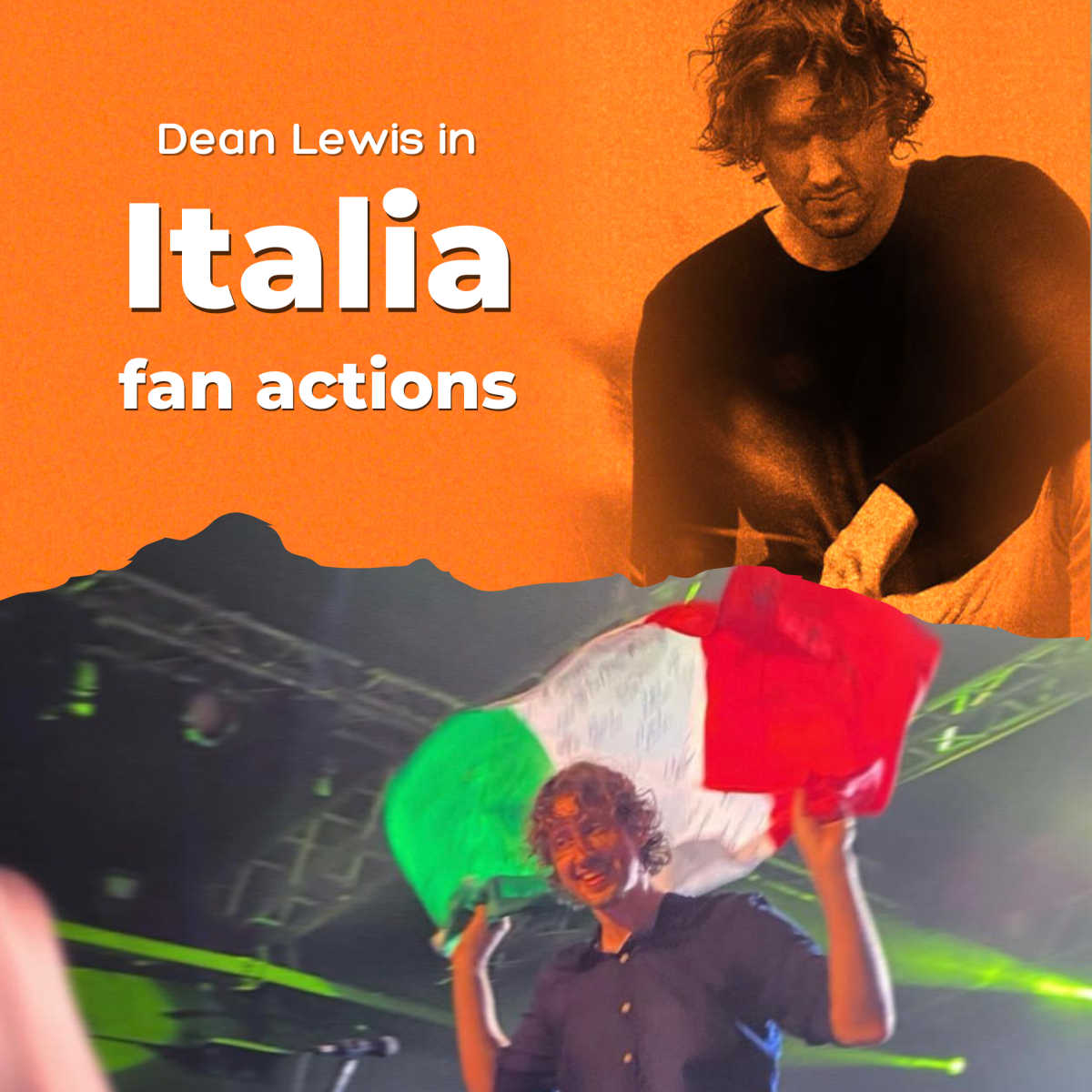 Dean Lewis in Italy – fan action